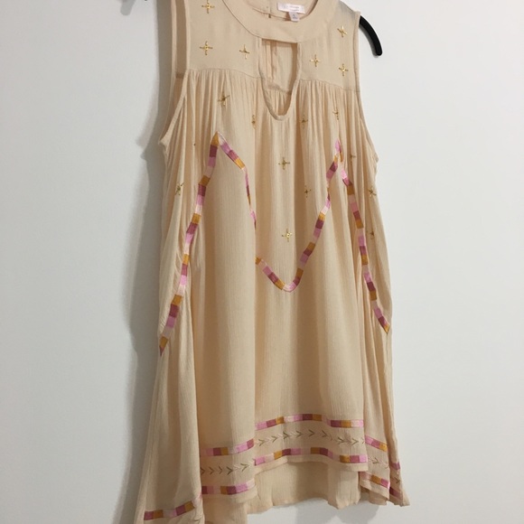 Beaded Pink/Peach Top - Picture 3 of 7